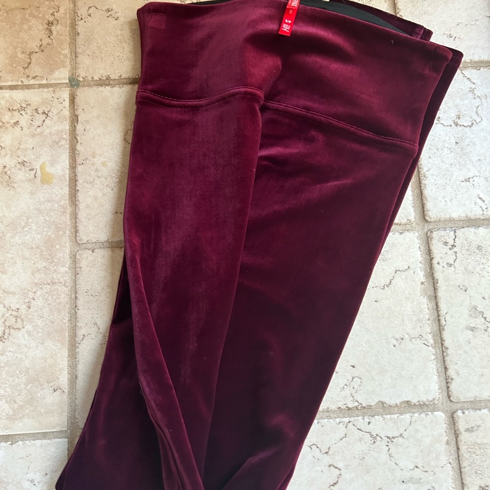 Spanx Velvet Leggings